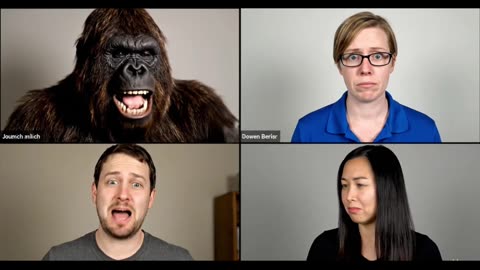Bigfoot Can’t Handle a Zoom Meeting 😂