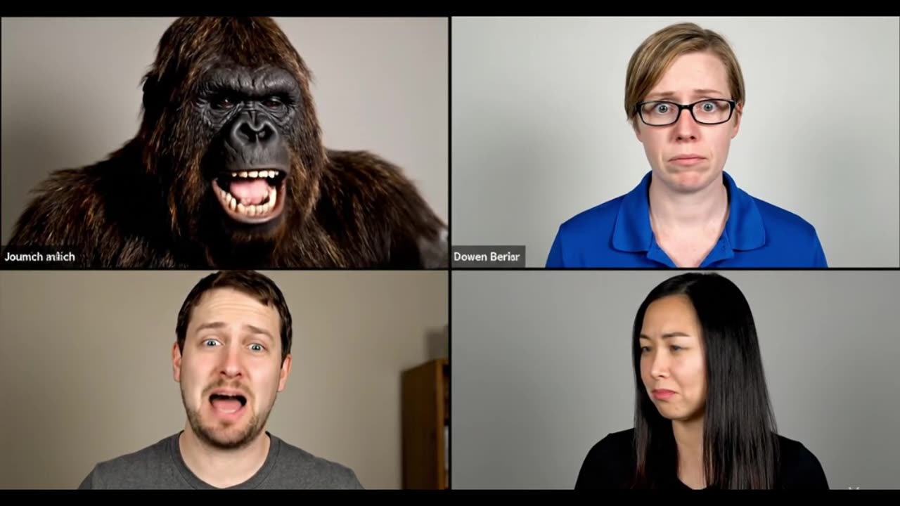 Bigfoot Can’t Handle a Zoom Meeting 😂