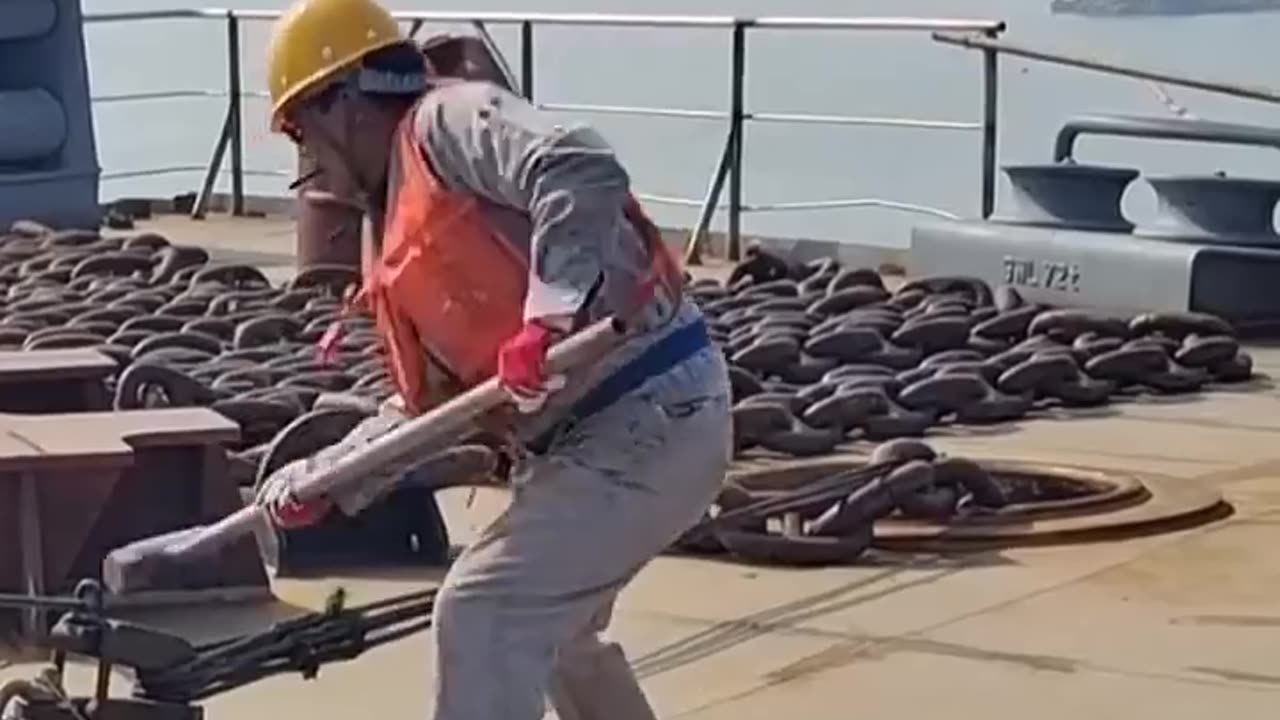 لنگر انداختن کشتی