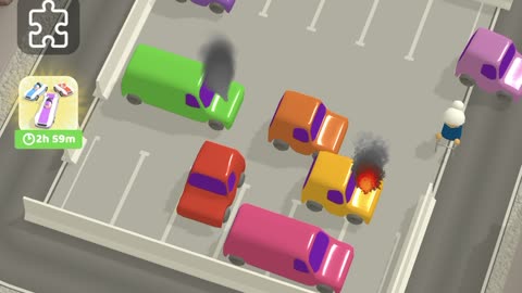 Parking Jam 3D - Level 43