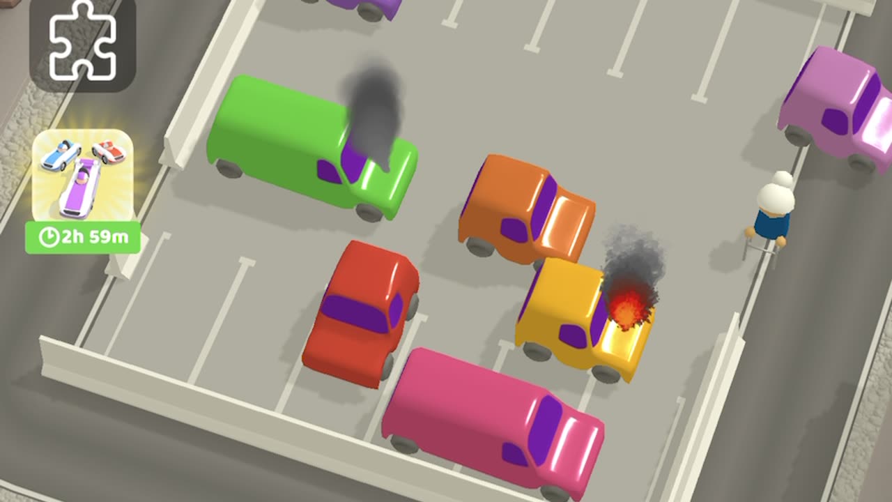 Parking Jam 3D - Level 43
