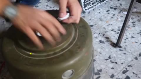 🚨Saraya Al-Quds: Footage of the bombing of a Zionist military vehicle