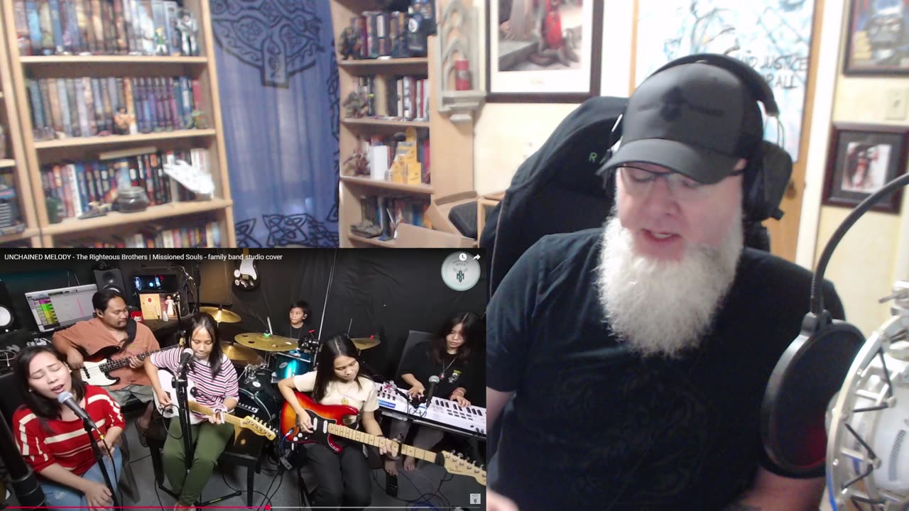 Reacting to Missioned Souls covering Unchained Melody originally by The Righteous Brothers