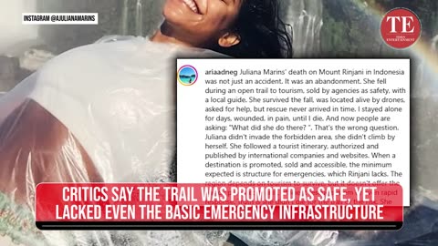 Brazilian Dancer Juliana Marins DIED BEGGING For Help: Outrage Over Indonesia's Failed Rescue
