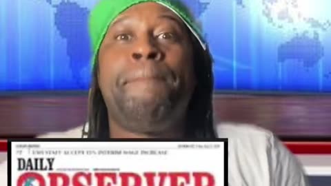 Jamaican News Network w/Rasta No Fiery.