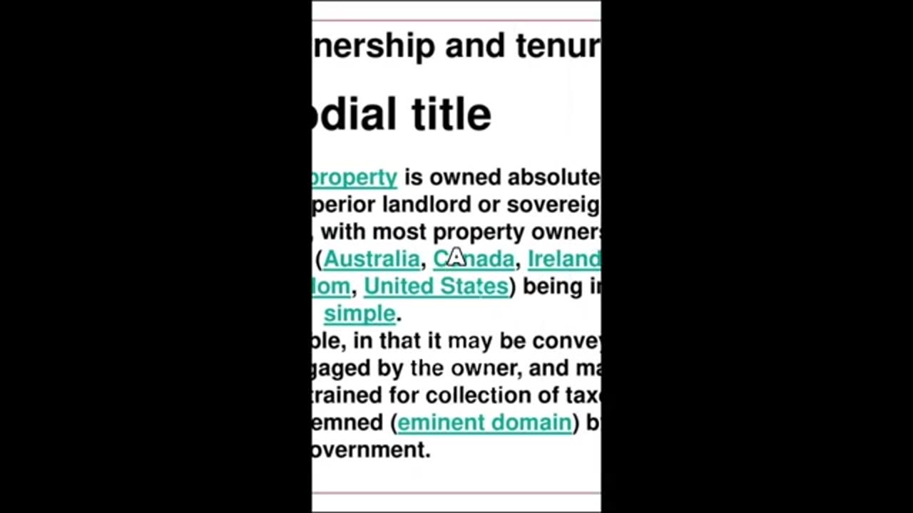 BUY CARS=HOMES-LAND USING ALLODIAL TITLES ONLY