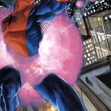 Josephine Joey Pulaski primera persona con superpoderes que peleo con spiderman #spiderverse