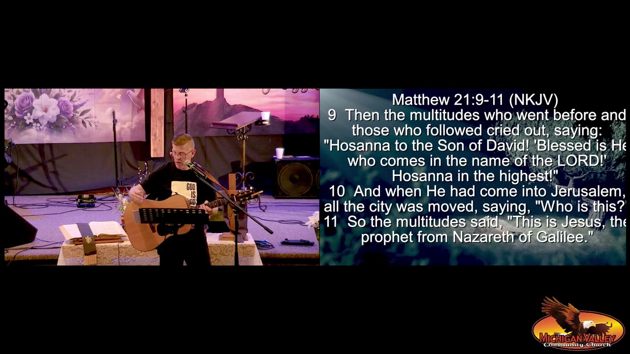 Wednesday Holy Week Service