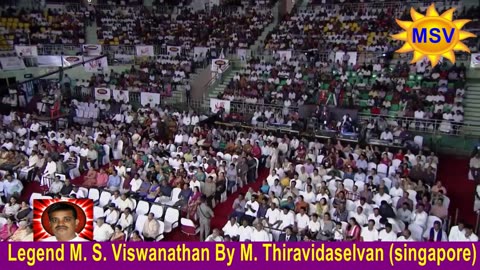 Legend M. S. Viswanathan By M. Thiravidaselvan (singapore) Vol 95