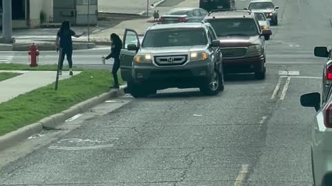 Posse Breaks Multiple Traffic Laws While Hauling Empty Trailer