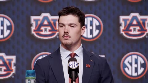 SEC Football Media Days - Auburn QB Jackson Arnold - July 15, 2025