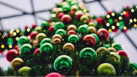 Snowfall on the Emerald Tree