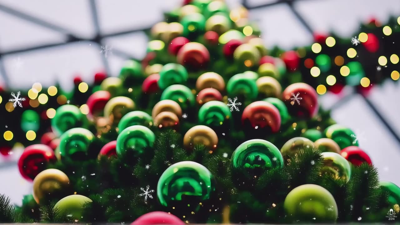 Snowfall on the Emerald Tree
