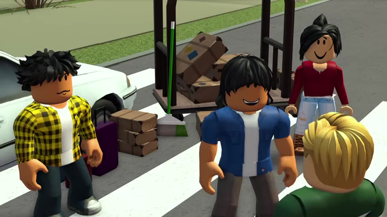 A LAZY FAMILY-Roblox Movie