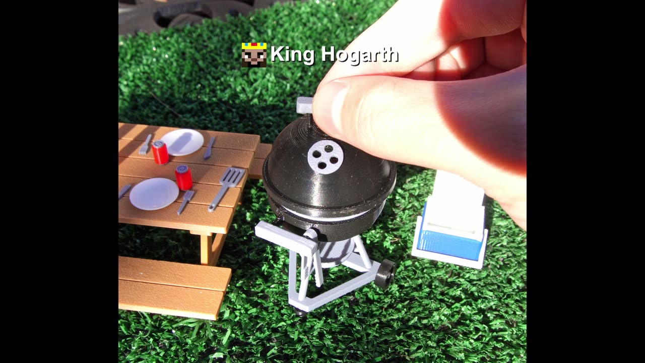 Making a Mini Kettle Grill!