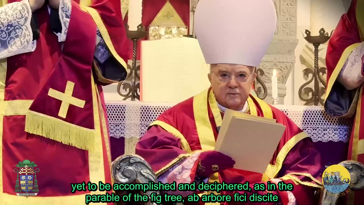 M.Viganò Qui legit intelligat Homily on the first Sunday of Advent