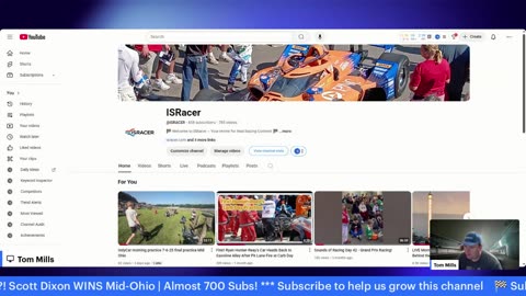 LIVE: Kyle Larson OUT for 2026 Indy 500?! Scott Dixon WINS Mid-Ohio | Almost 700 Subs!