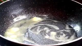 Butter Garlic Egg Recipe