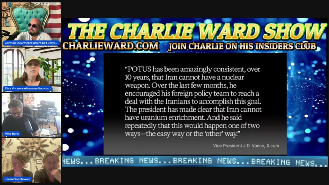 MEL CARMINE - WEEKLY ROUNDTABLE THE 4CAST 6-23-25