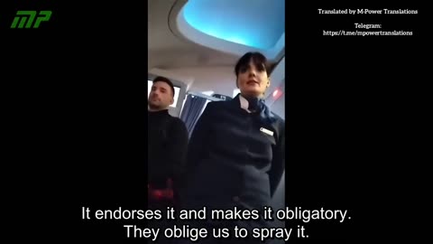 The WHO mandates the spraying of Airplane Cabins arriving from Spain with supposedly