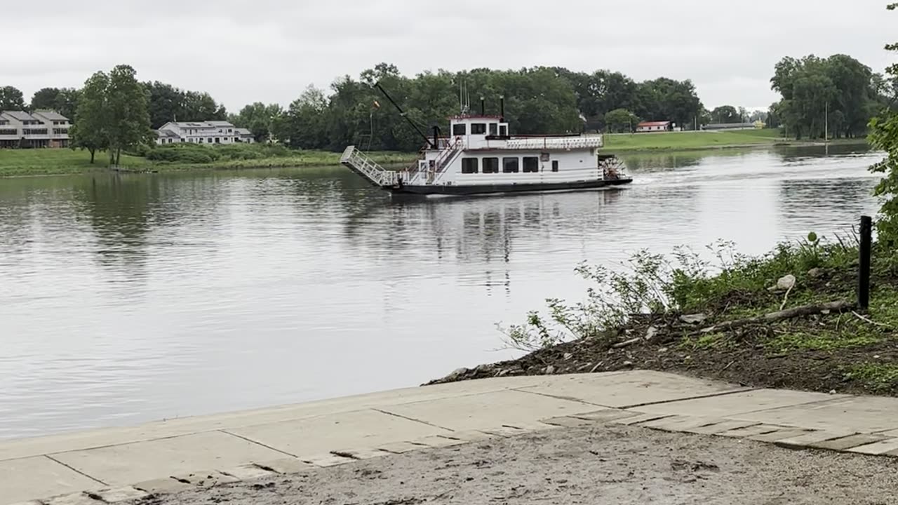 Island Belle paddleboat 6, Blennerhasset Island