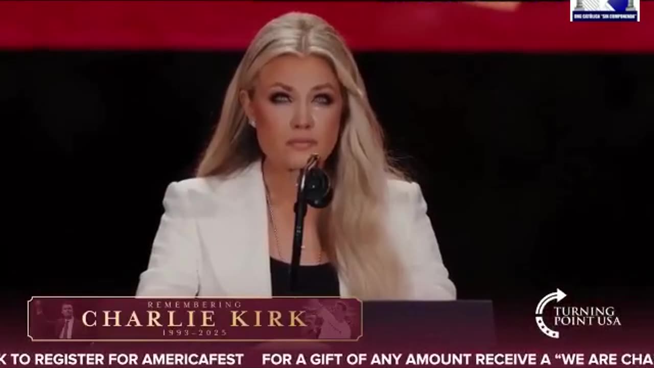 LA VIUDA DE CHARLIE KIRK, ERIKA KIRK PERDONÓ AL ASESINO DE SU ESPOSO