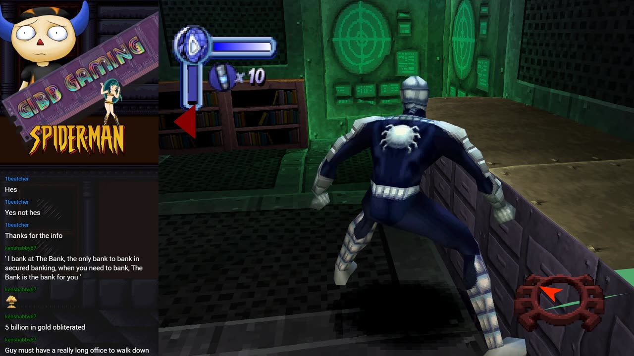 Spider-Man 2000 - Green Goblin's lair