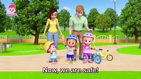 Bike Safety Song for Kids 🚴‍♂️ | Learn Rules of the Road with Fun!