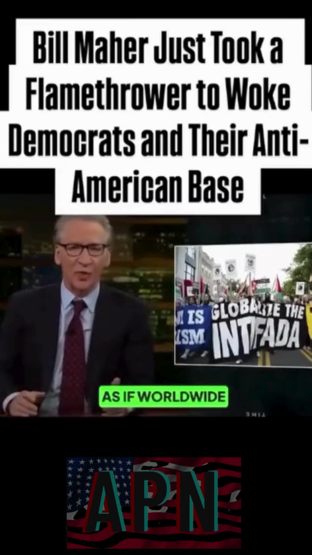 Bill Maher is not wrong here