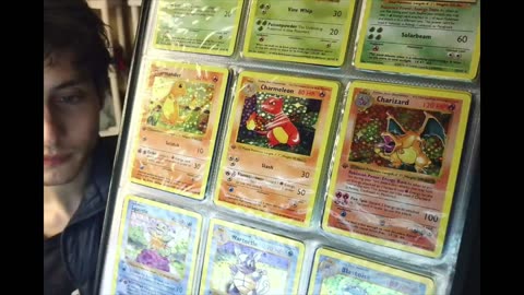 The Charizard Holographic Pokemon Card In Almost Mint Condition From Pokemon Trading Card Game Deck