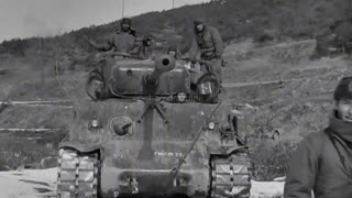 🔥🪖 Korean War | M4A3E8 Sherman Tank Shells North Korean Positions Near Inchon | RCF