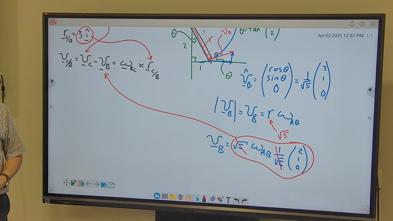 Dynamics: Relative Angular Motion, Part 2