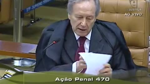 Julgamento do Mensalão 04/10/12 Lewandowski contesta uso da Teoria do Domínio do Fato
