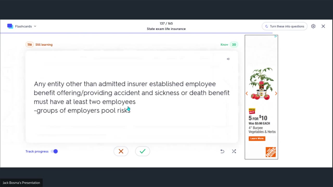 Insurance Study 4