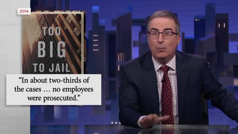 Deferred Prosecution Agreements: Last Week Tonight with John Oliver (HBO)