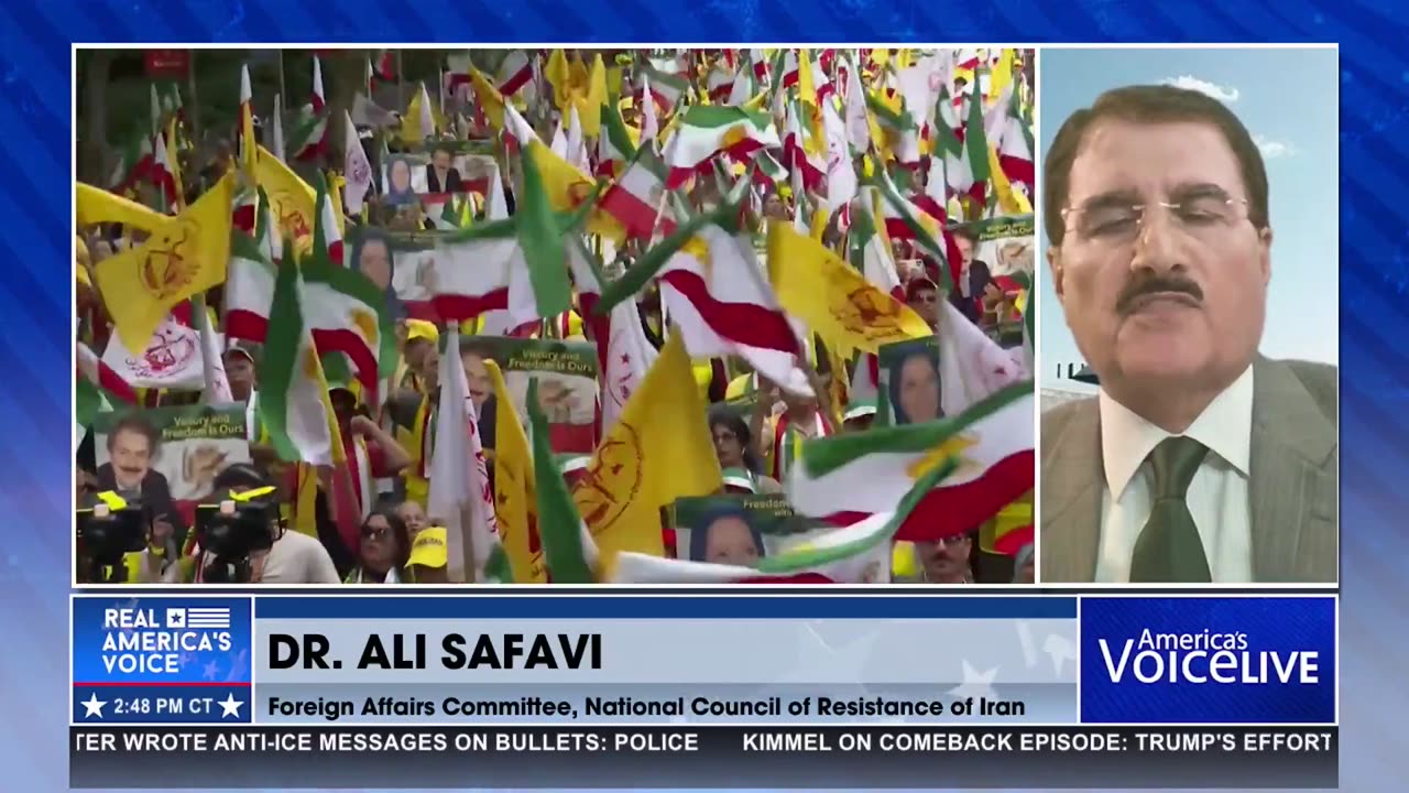 A PEACEFUL PROTEST: IRAN WANTS A DEMOCRATIC REPUBLIC SINCE 1974