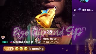 TKO flirts w/Moet after Flocko incident n she smiles 6/25/25 #bigoclipandsip