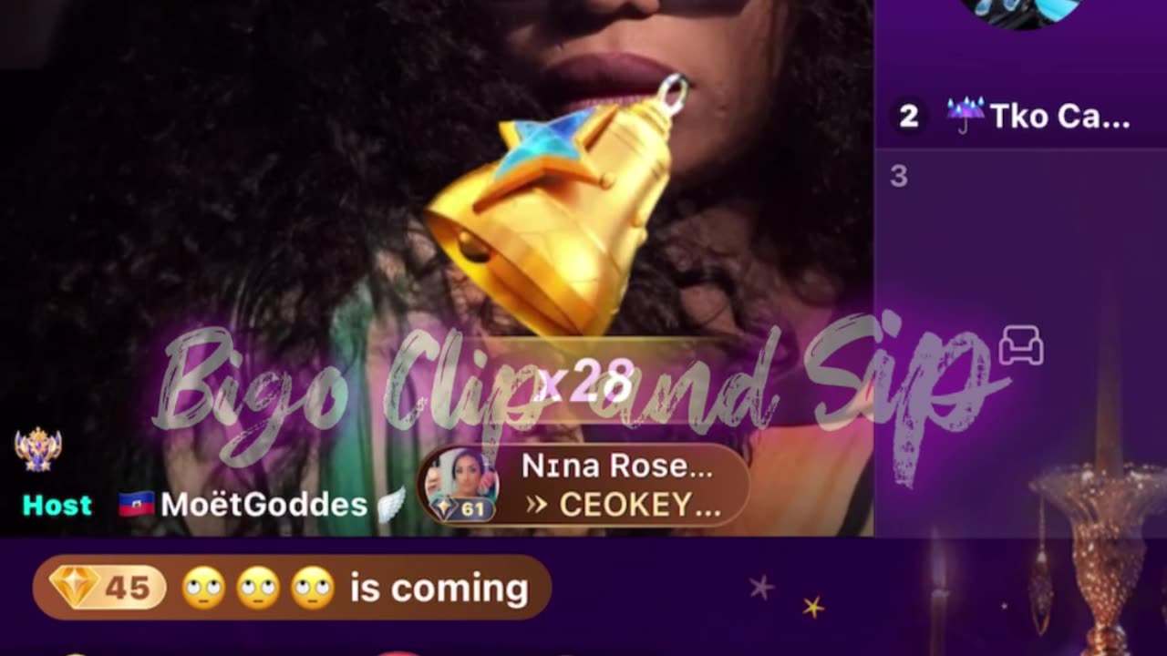 TKO flirts w/Moet after Flocko incident n she smiles 6/25/25 #bigoclipandsip