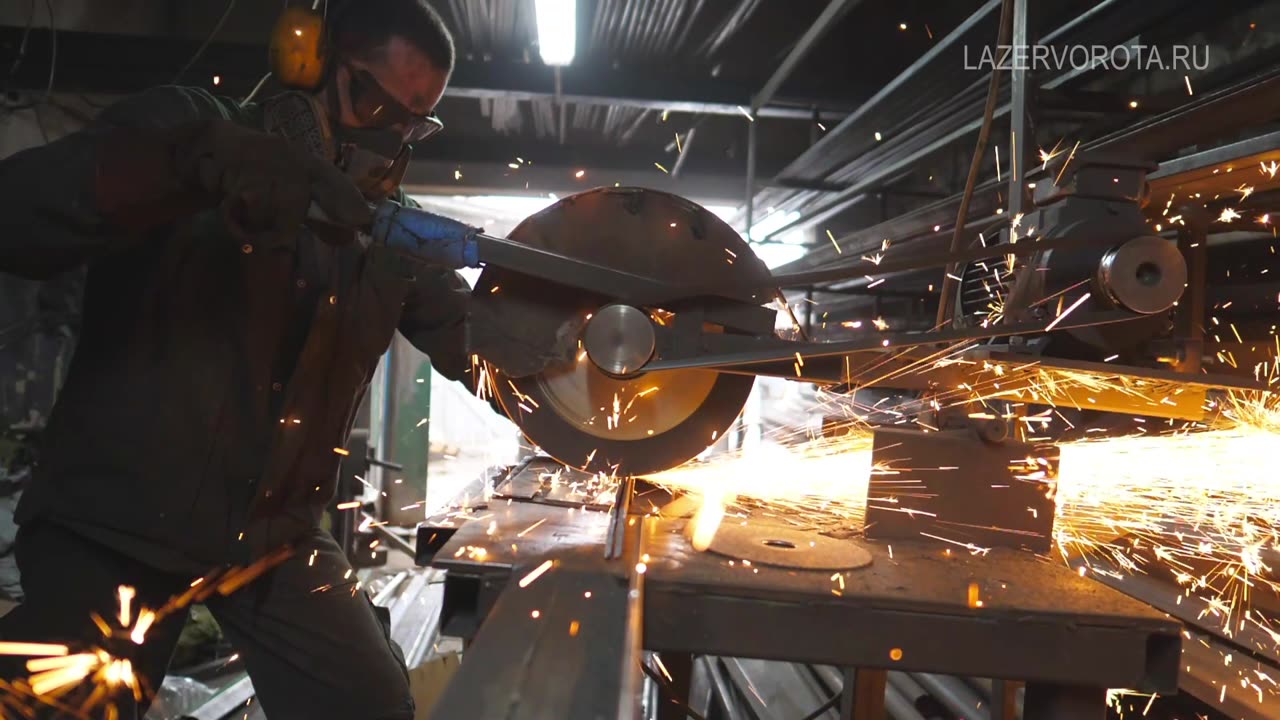 Металлические ворота с лазерной резкой — идеальный баланс прочности и дизайна