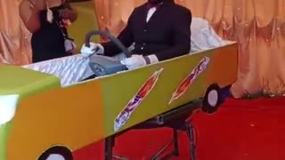 Ghanaian Burial Tradition — They Know Exactly How to Bury a Driver 😁
