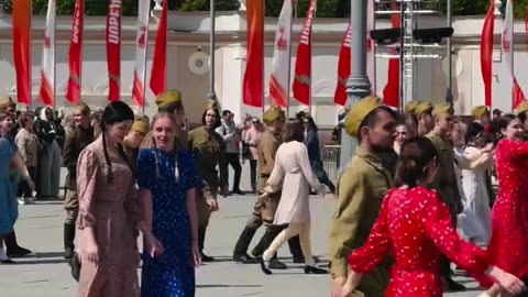 Evento anual Vals de la Victoria ежегодная акция «Вальс Победы»