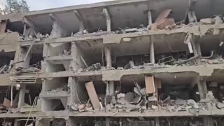 MAJOR DESTRUCTION FROM THIS MORNING’S ATTACK ON ISRAEL