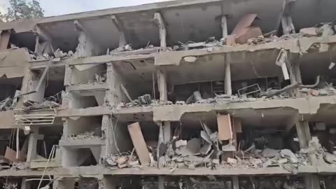 MAJOR DESTRUCTION FROM THIS MORNING’S ATTACK ON ISRAEL