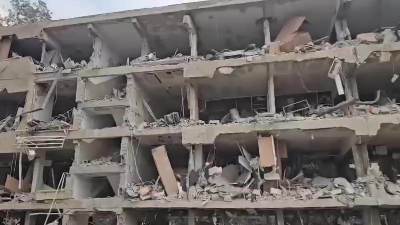 MAJOR DESTRUCTION FROM THIS MORNING’S ATTACK ON ISRAEL
