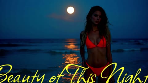 Electronic Music. Song Beauty of This Night.