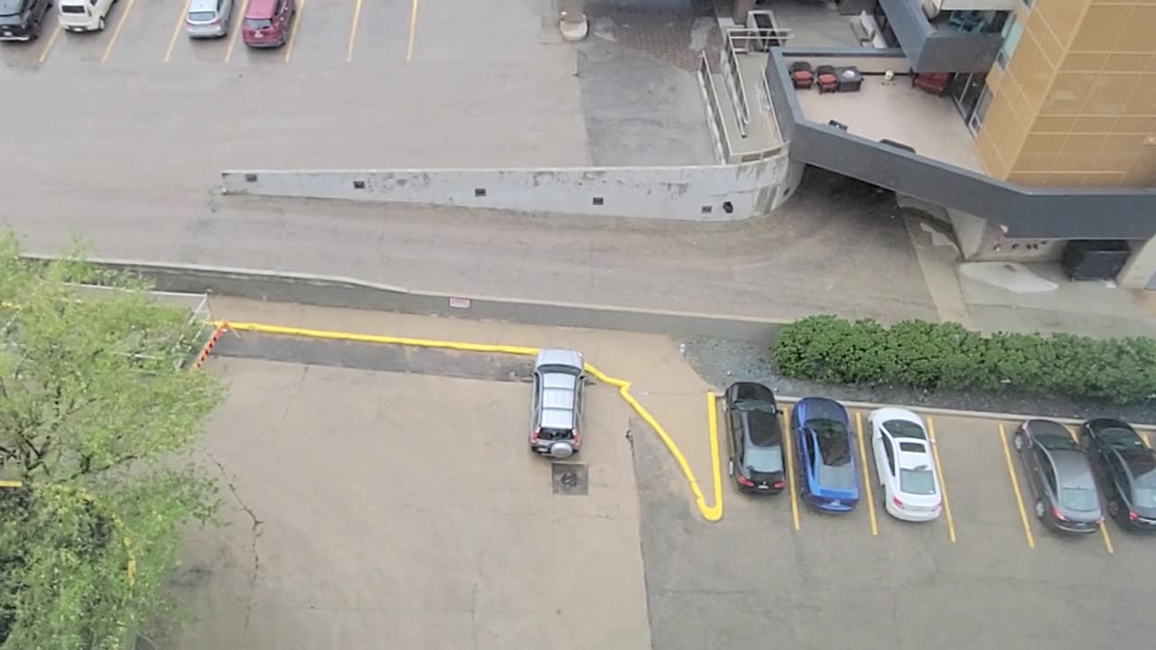 Gentle Pushes Reveal Detaching Building Wall