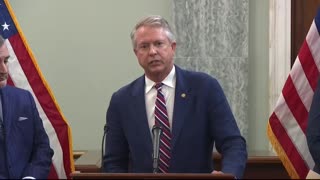 Senator Marshall at ROTOR Act Press Conference