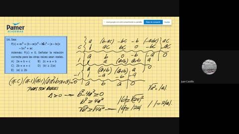 PAMER SEMESTRAL 2023 | Repaso 2 | Álgebra