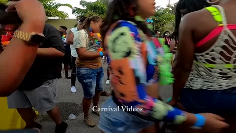 Hot Girls Miami Spring Break - Tahiti Soca fete Fort Lauderdale - Last Fete