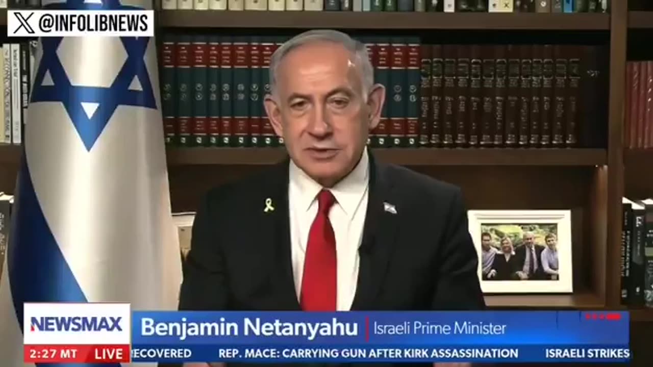 Netanyahu says it’s so ridiculous people are saying Israel Assassinated Charlie Kirk
